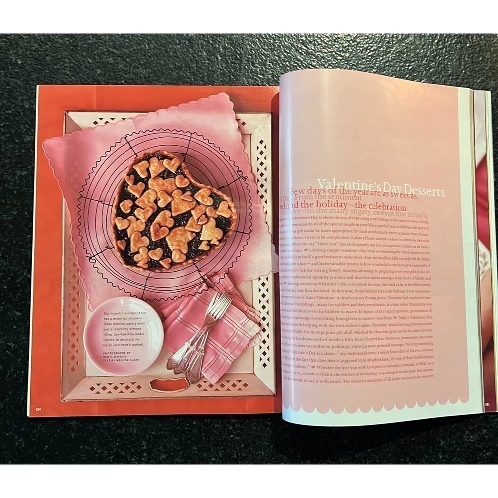 Vintage Martha Stewart Living Magazine February 2000‎ - Picture 2 of 4